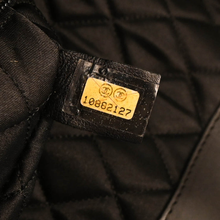 Chanel 2005-2006 Black Calfskin Tote Bag