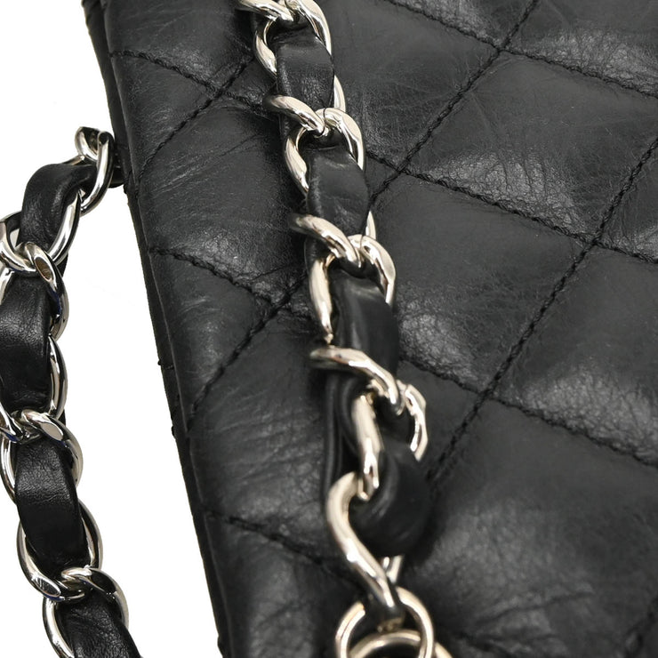 Chanel 2006-2008 Black Calfskin Cambon Ligne Tote Handbag