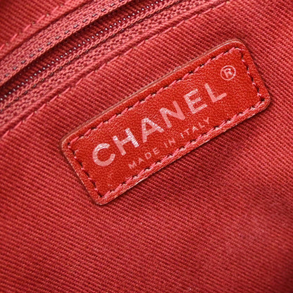 Chanel 2006-2008 Black Calfskin Cambon Ligne Tote Handbag