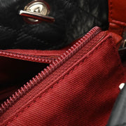 Chanel 2006-2008 Black Calfskin Cambon Ligne Tote Handbag