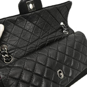 Chanel * 2005-2006 Black Calfskin Pony Hair Chain Shoulder Bag