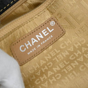 Chanel 2004-2005 Black Lambskin Wild Stitch Shoulder Bag