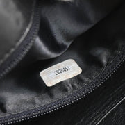 Chanel 1991-1994 Black Caviar Bias Stitch Camera Bag Small Shoulder Bag