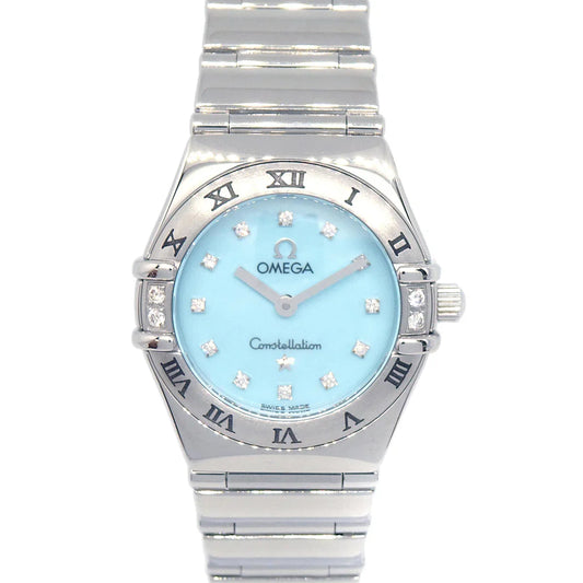Omega Constellation Ref.895.1248 Quartz Watch SS Diamond