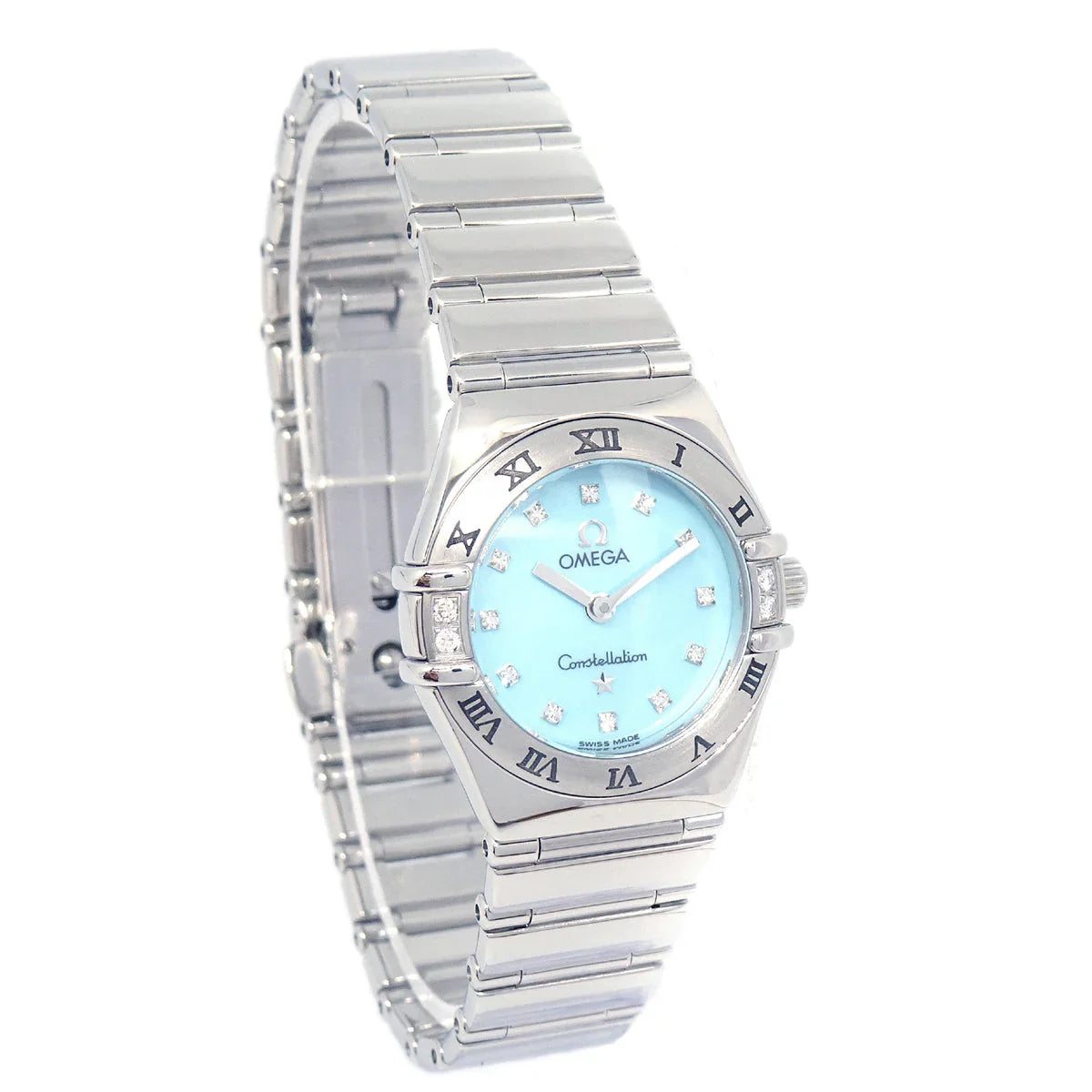Omega Constellation Ref.895.1248 Quartz Watch SS Diamond