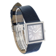 Chanel Mademoiselle Quartz Watch SS Black