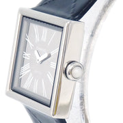 Chanel Mademoiselle Quartz Watch SS Black