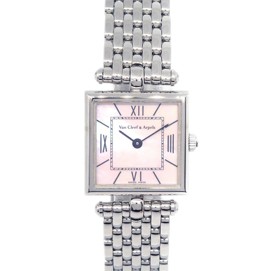Van Cleef & Arpels * Ref.HH4897 Classic Square Quartz Watch SS