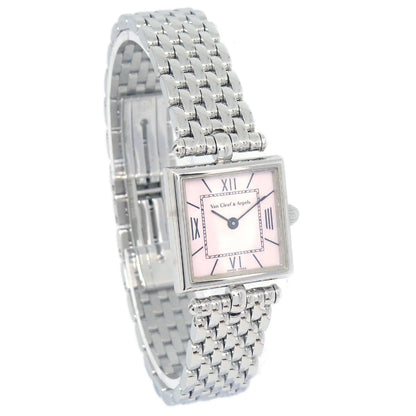 Van Cleef & Arpels * Ref.HH4897 Classic Square Quartz Watch SS
