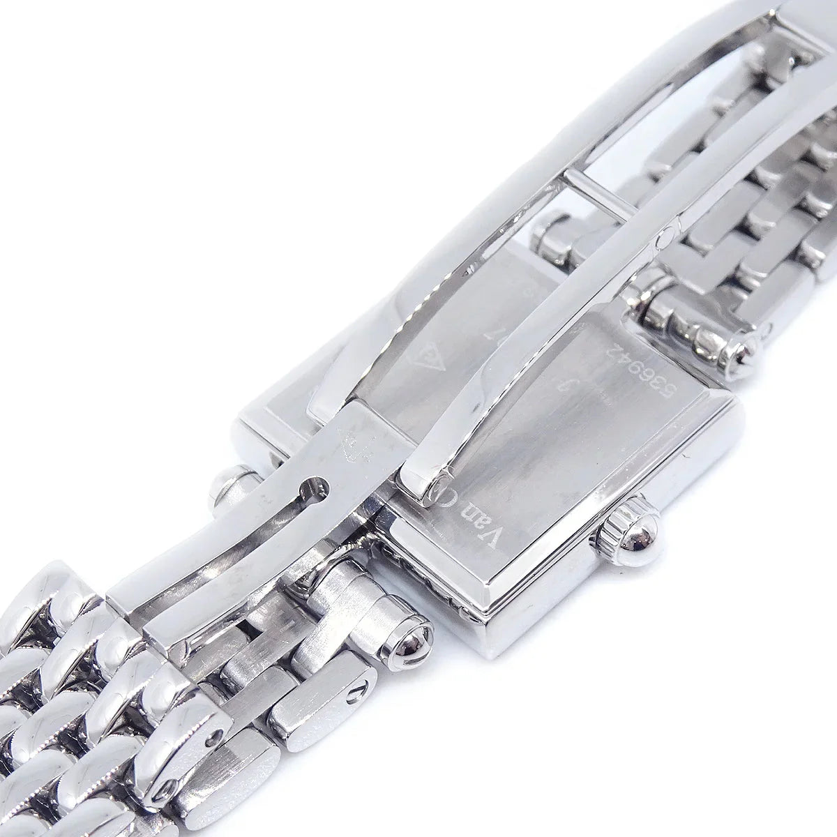 Van Cleef & Arpels * Ref.HH4897 Classic Square Quartz Watch SS