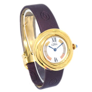 Cartier Ref.2735 Must Trinity Quartz Watch SV925 Bordeaux