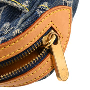Louis Vuitton 2007 Blue Monogram Denim Bum Bag Waist Pouch M95347