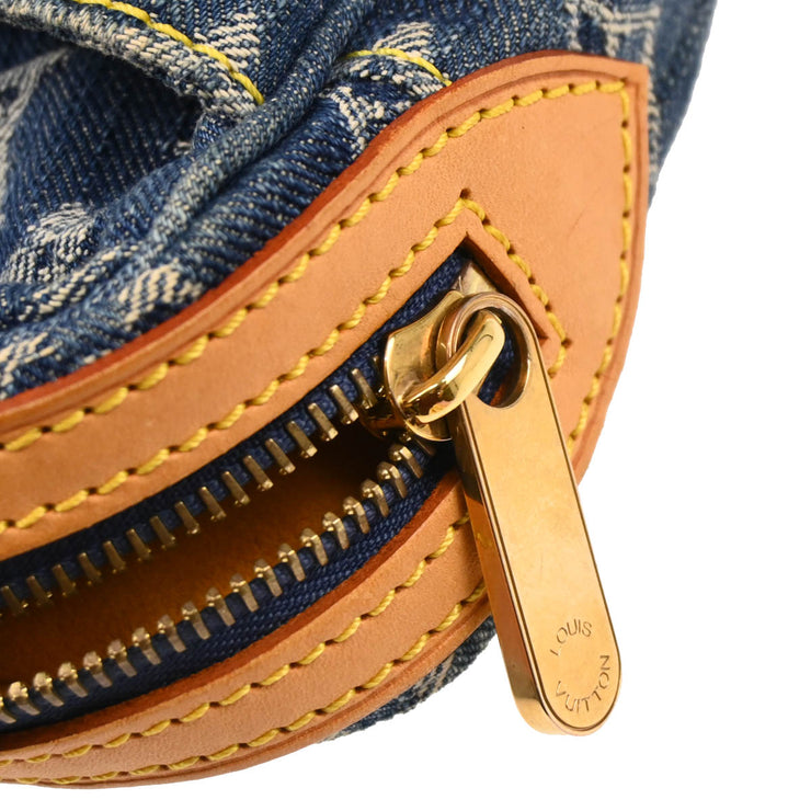 Louis Vuitton 2007 Blue Monogram Denim Bum Bag Waist Pouch M95347
