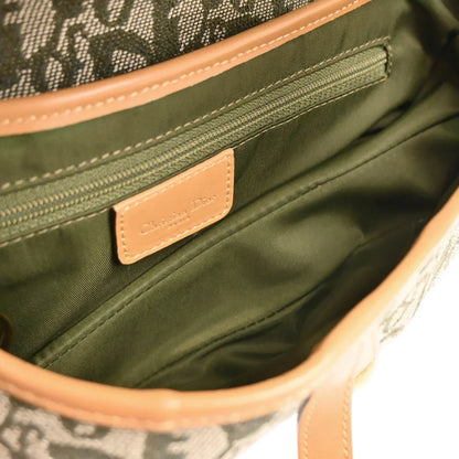 Christian Dior 2001 Green Trotter Saddle Handbag