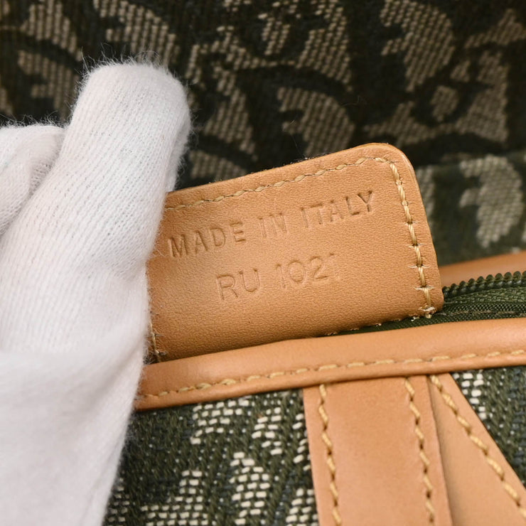 Christian Dior 2001 Green Trotter Saddle Handbag