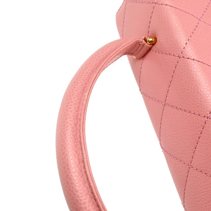 Chanel 2004-2005 Pink Caviar Kelly Handbag