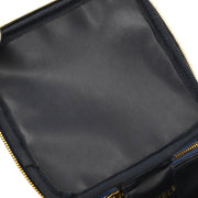 Chanel 1996-1997 Blue Denim Vanity Handbag