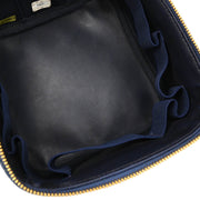 Chanel 1996-1997 Blue Denim Vanity Handbag