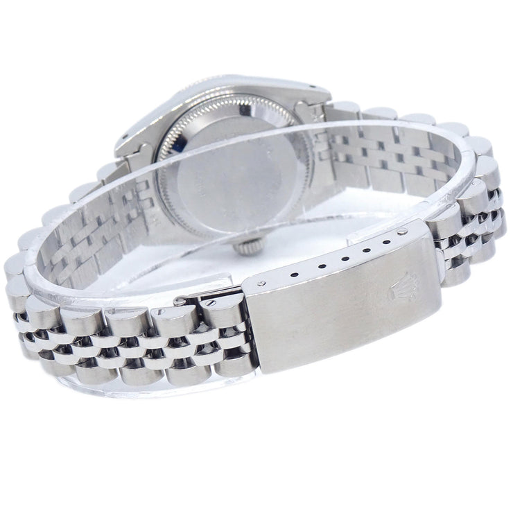 Rolex Ref.69174G Oyster Perpetual Datejust 26mm Watch SS Diamond
