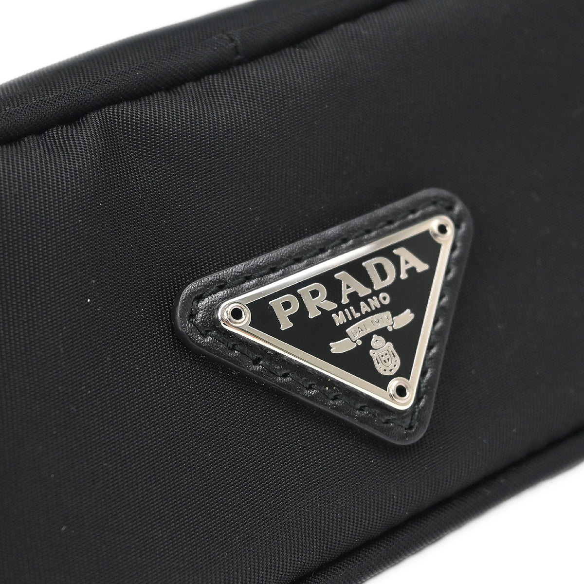 Prada Black Nylon Pouch