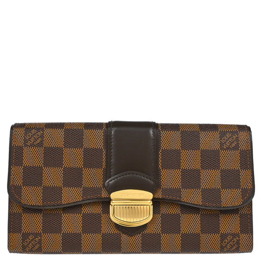 Louis Vuitton 2011 Damier Portefeuille Sistina Wallet N61747