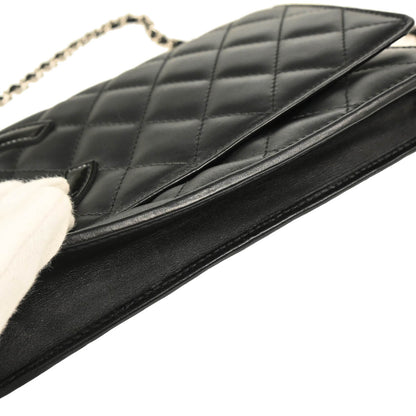 Chanel 2010-2011 Black Calfskin Cambon Ligne WOC