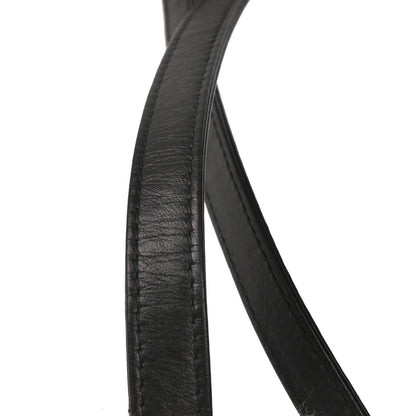 Chanel 2019 Black Calfskin Luxury Line Handbag