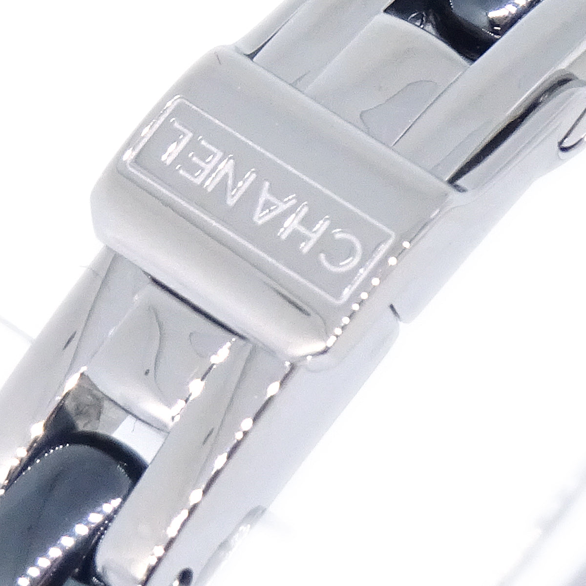 Chanel Premiere H2163 Quartz Watch Ceramic SS Diamond