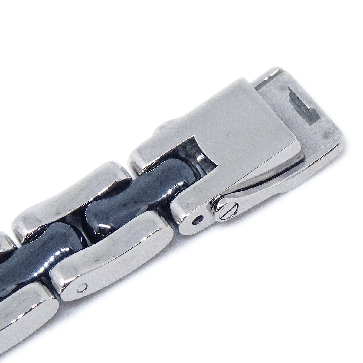 Chanel Premiere H2163 Quartz Watch Ceramic SS Diamond