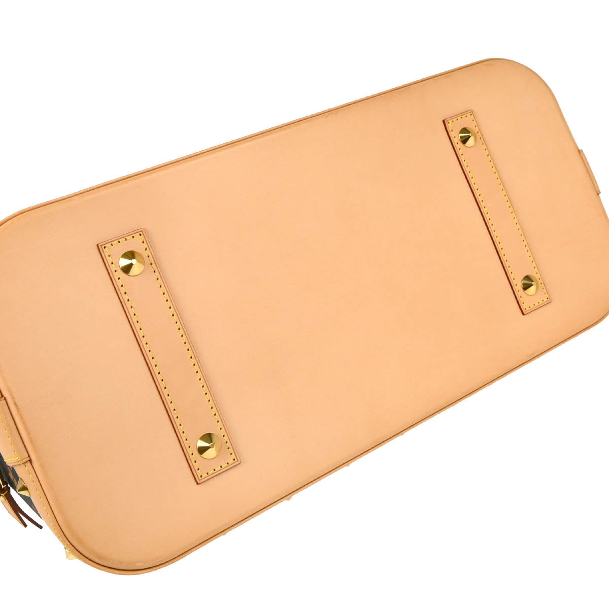 Louis Vuitton 2013 Black Monogram Multicolor Alma GM Handbag M40442