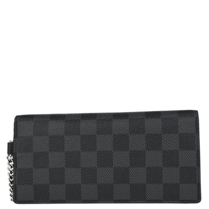 Louis Vuitton 2012 Damier Graphite Portefeuille Accordion Wallet N60023