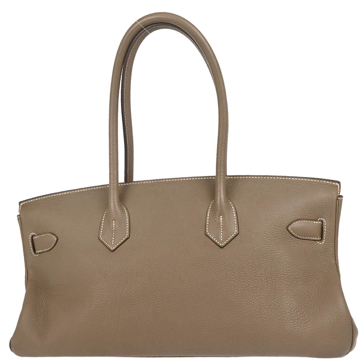 Hermes 2010 Etoupe Clemence JPG Shoulder Birkin