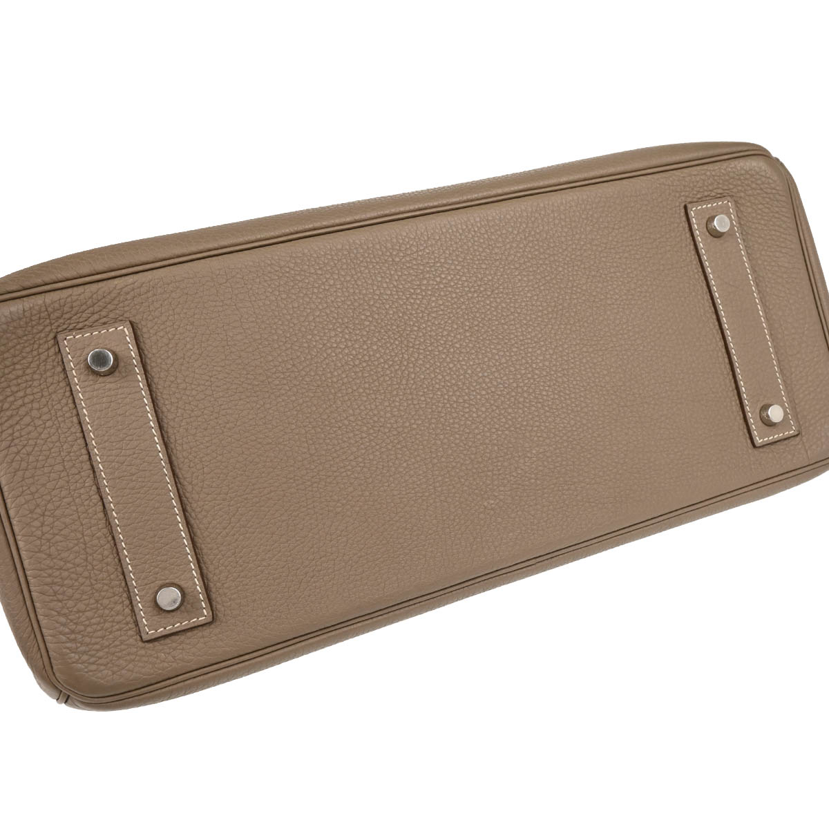 Hermes 2010 Etoupe Clemence JPG Shoulder Birkin