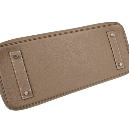 Hermes 2010 Etoupe Clemence JPG Shoulder Birkin