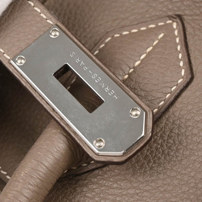 Hermes 2010 Etoupe Clemence JPG Shoulder Birkin