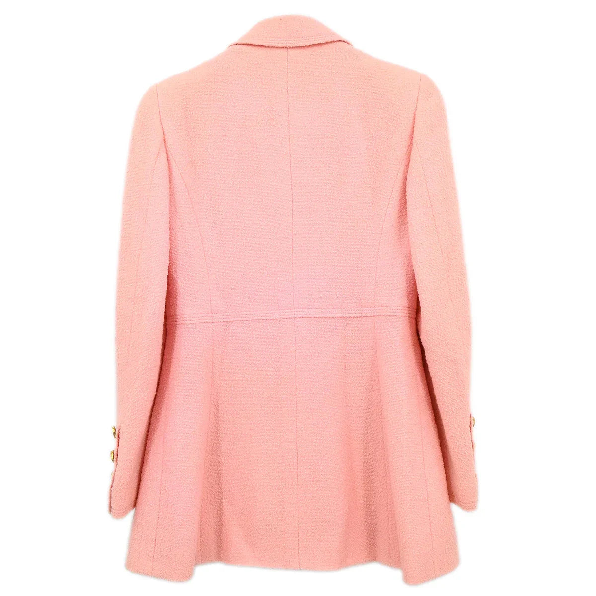 Chanel 1996 Double Breasted Jacket Pink #38