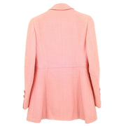 Chanel 1996 Double Breasted Jacket Pink #38