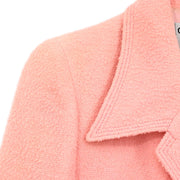 Chanel 1996 Double Breasted Jacket Pink #38