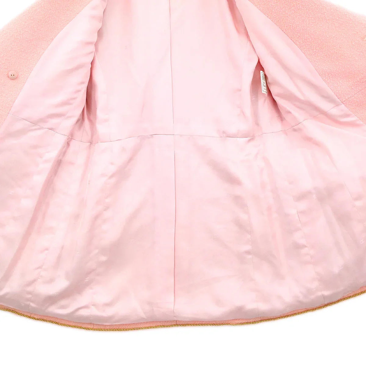Chanel 1996 Double Breasted Jacket Pink #38