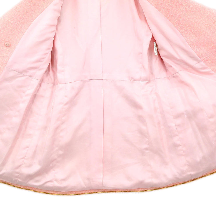 Chanel 1996 Double Breasted Jacket Pink #38