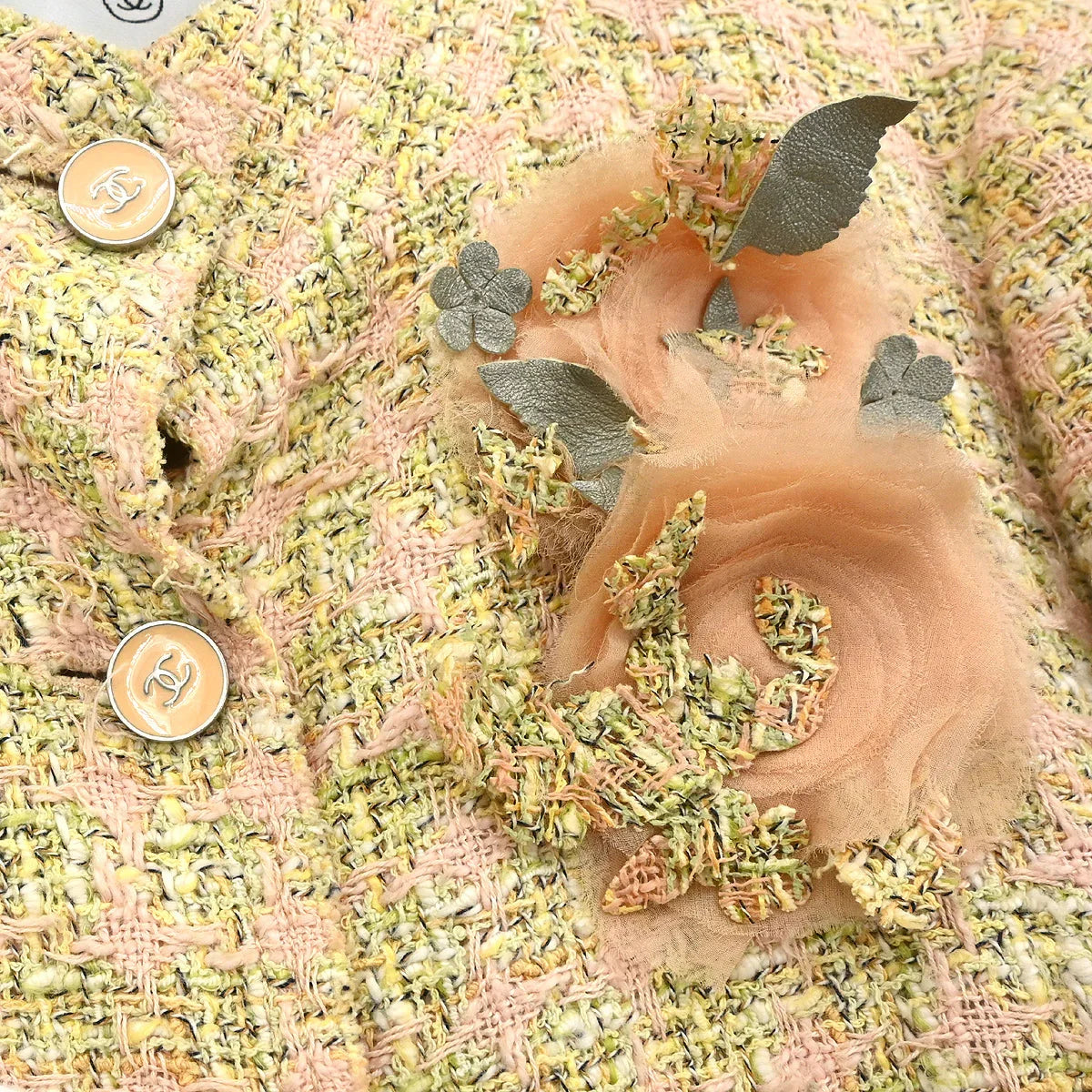 Chanel 2005 Jacket Coat Beige #40