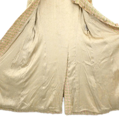 Chanel 2005 Jacket Coat Beige #40