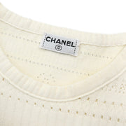 Chanel Short Sleeve Top White #36