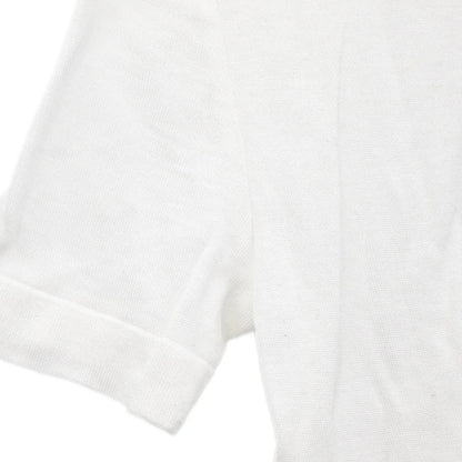 Chanel 1996 Short Sleeve Top White #36
