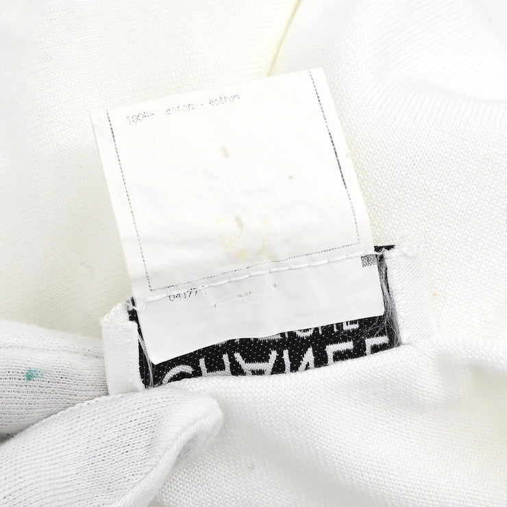 Chanel 1996 Short Sleeve Top White #36