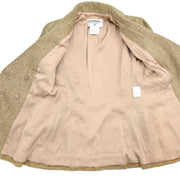 Chanel 1996 Double Breasted Jacket Brown #36