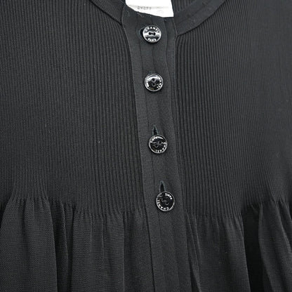 Chanel Long Cardigan Black #40