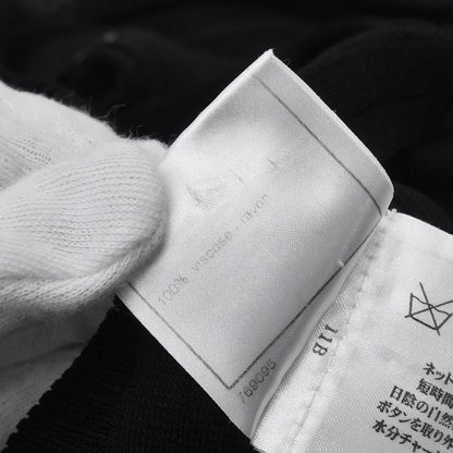 Chanel Long Cardigan Black #40