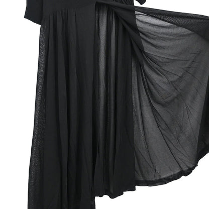 Chanel Long Cardigan Black #40
