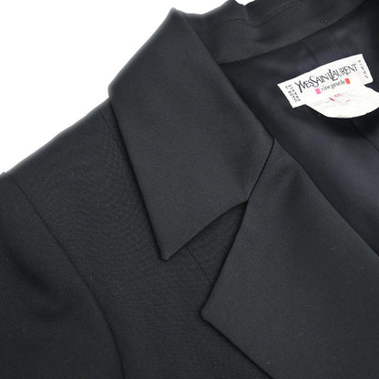 Yves Saint Laurent Single Breasted Jacket Black #40